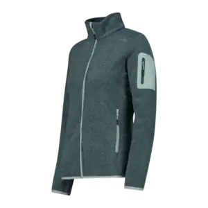 CMP GIACCA PILE PESANTE KNIT-TECH MELANGE pile da donna
