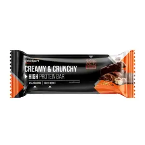 ETHICSPORT CREAMY & CRUNCHY HIGH PROTEIN BAR cacao e nocciola