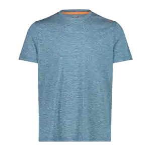 CMP T-SHIRT MAN in light melange stretch