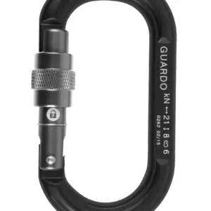 EDELWEISS GUARD OVAL SCREW GATE moschettone ovale - immagine 2