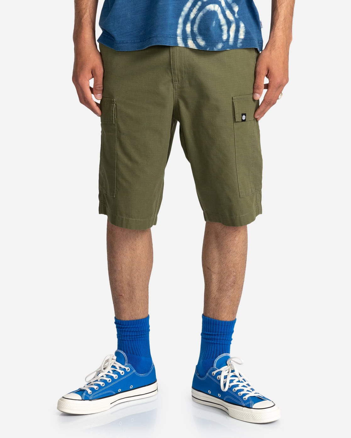 Trooper Royal Cargo Pantaloncini Uomo – 100% Cotone, Taglie Forti Fino A 7XL, Con Accendino