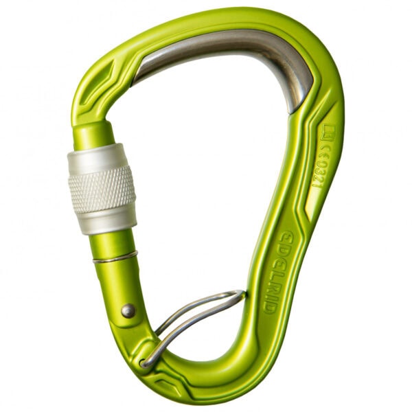 EDELRID HMS Bulletproof Screw FG Moschettone con bloccaggio