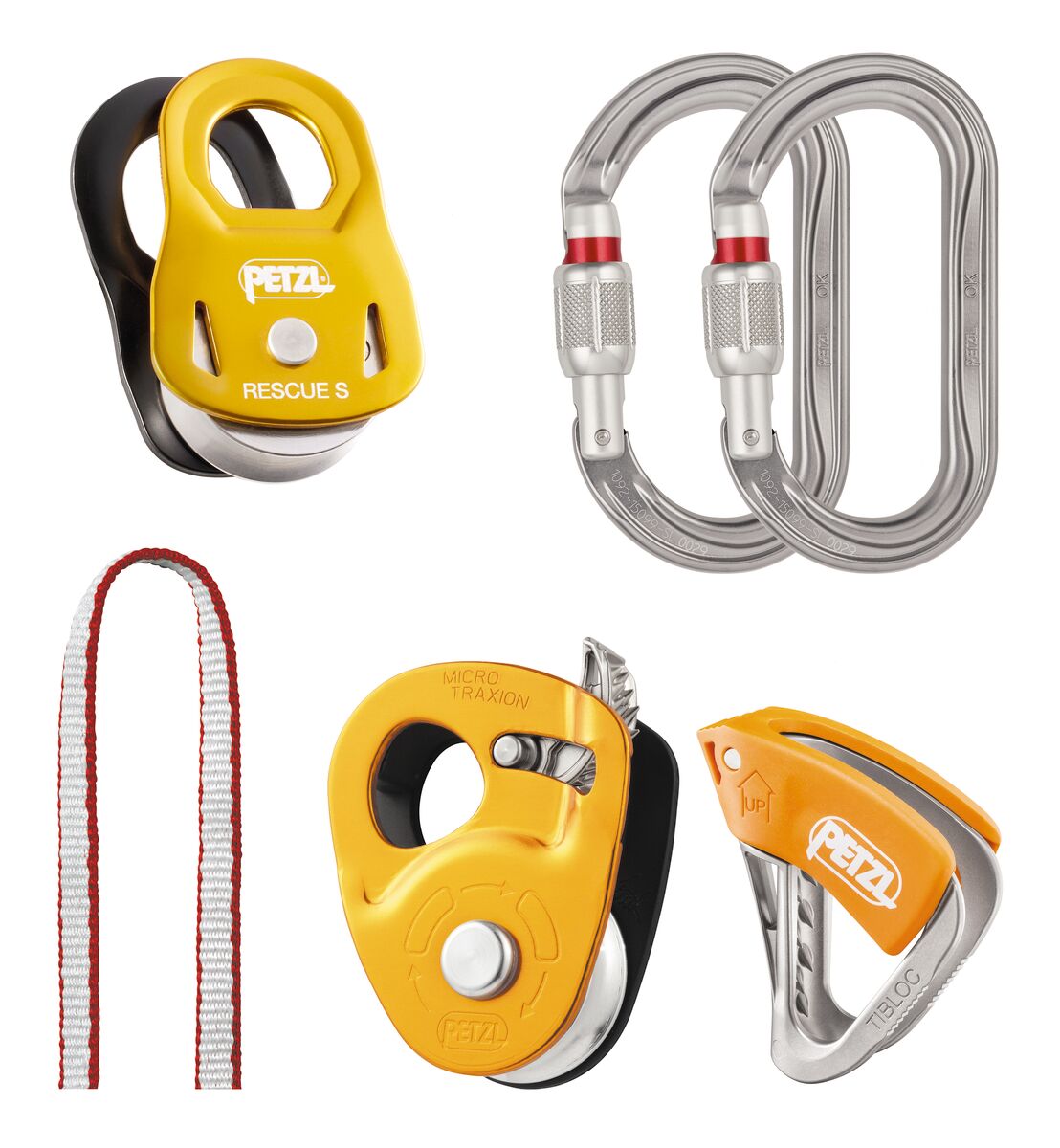 PETZL KIT SALVATAGGIO CREPACCIO