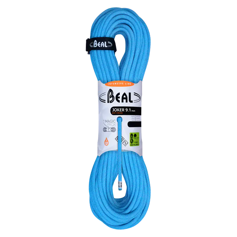BEAL JOKER 9.1 MM UNICORE DRY COVER corda da falesia e mutipitch - immagine 3