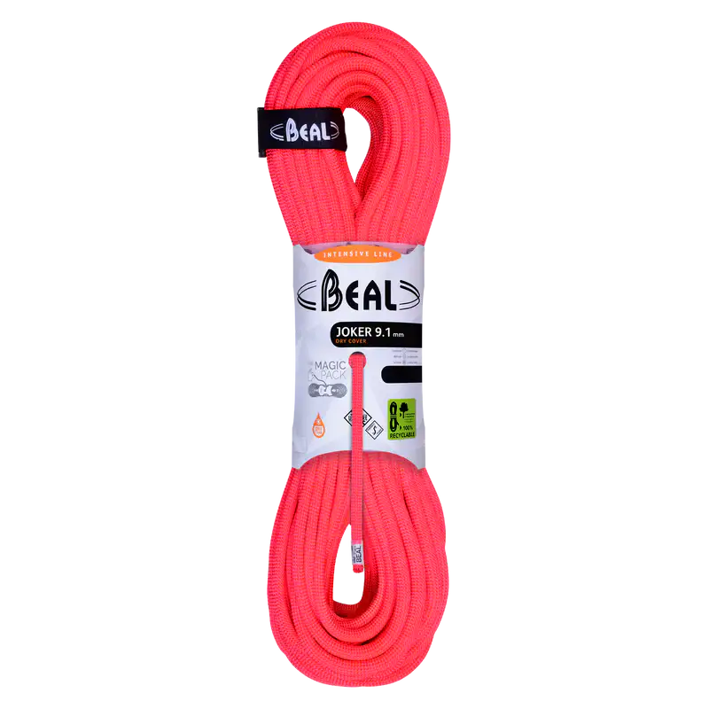 BEAL JOKER 9.1 MM UNICORE DRY COVER corda da falesia e mutipitch