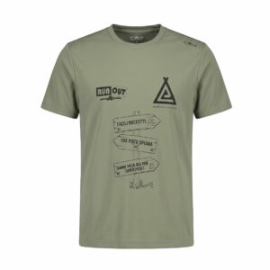 CMP T-SHIRT CON STAMPA maglietta da outdoor