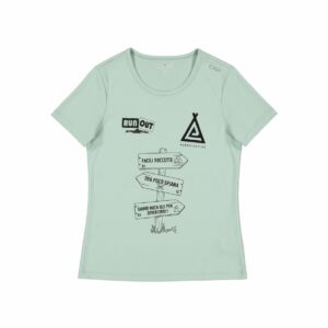 CMP T-SHIRT DONNA CON STAMPA maglietta da outdoor da donna