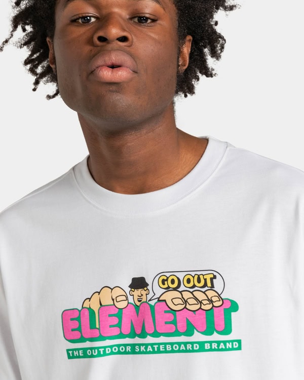 ELEMENT GO OUT SS maglietta in cotone organico - immagine 2
