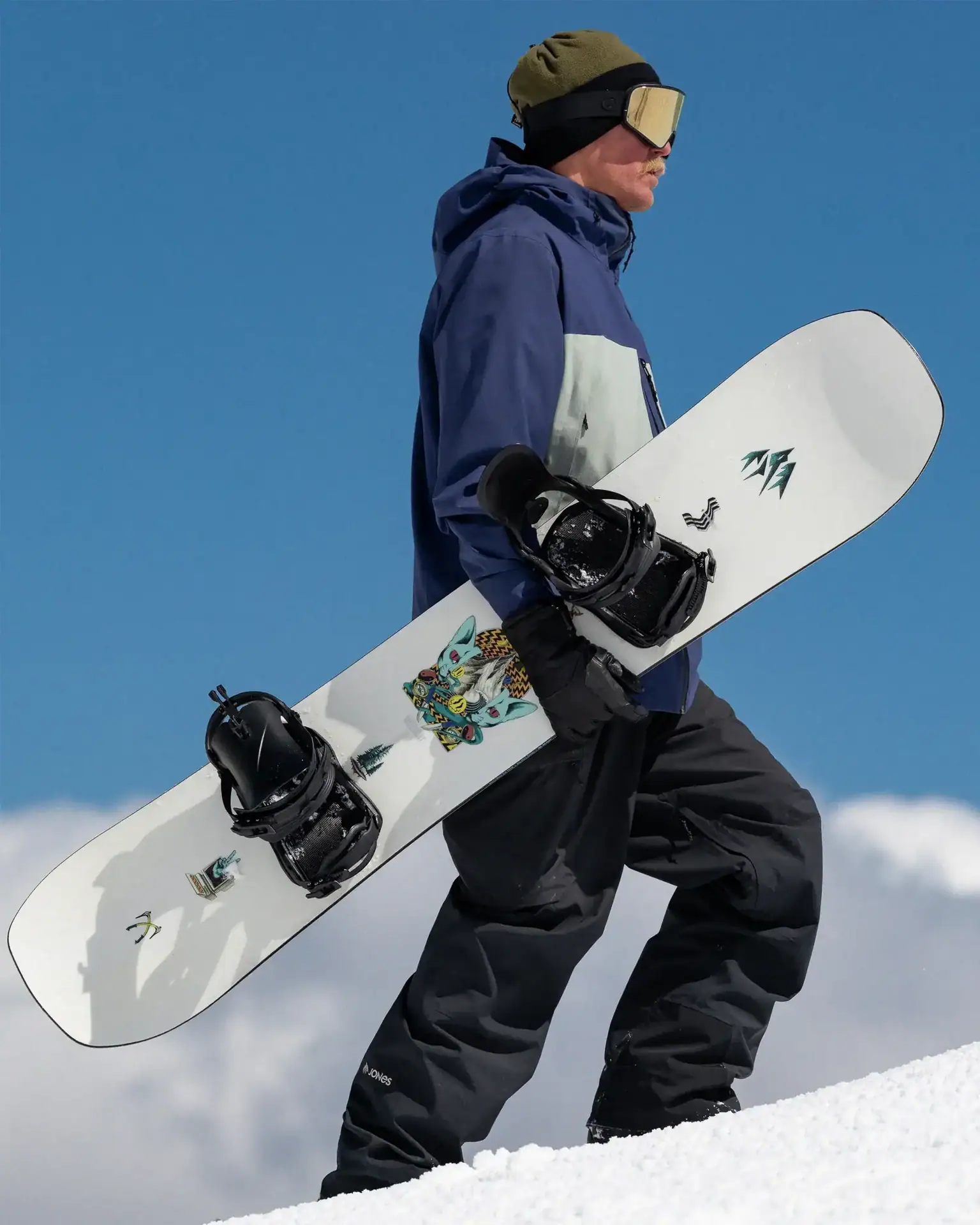 JONES RALLY CAT 2026/27 tavola snowboard da uomo - immagine 8