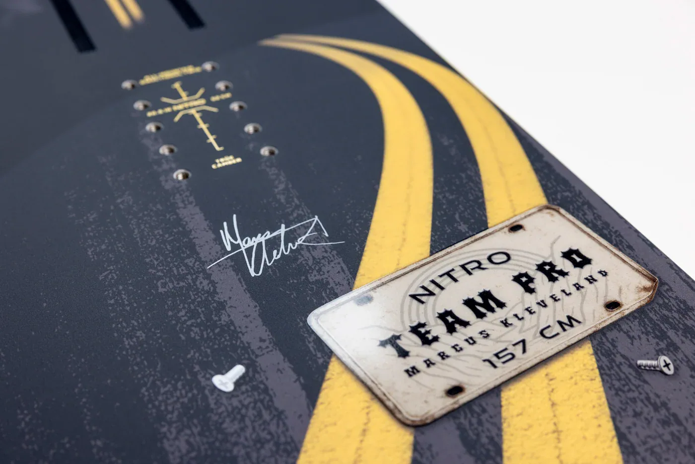 NITRO TEAM PRO MARCUS KLEVELAND 2026/2027 tavola da snowboard da uomo - immagine 4