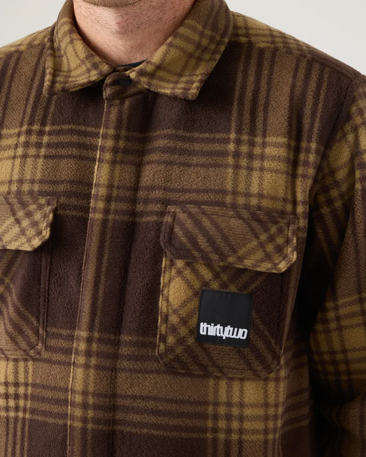 THIRTYTWO REST STOP SHIRT 2026/27 camicia da uomo - immagine 8